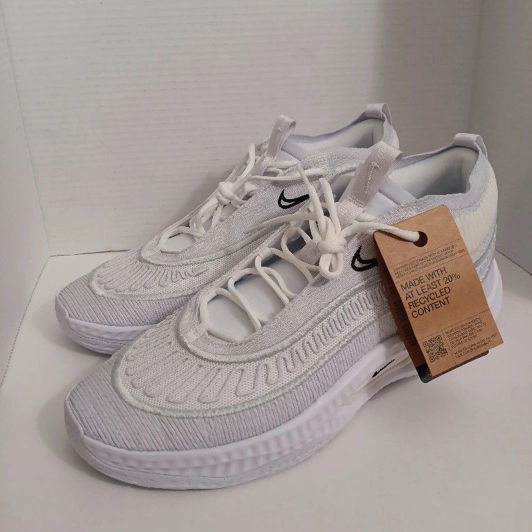 Nike Cosmic Unity 3 “Triple White” Men's Basketball Shoes Size 16