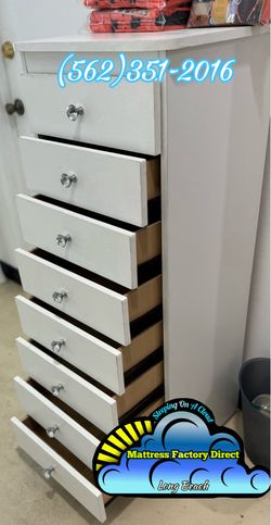 White Paulina dresser diamond dresser chest cajonera Comoda compressed