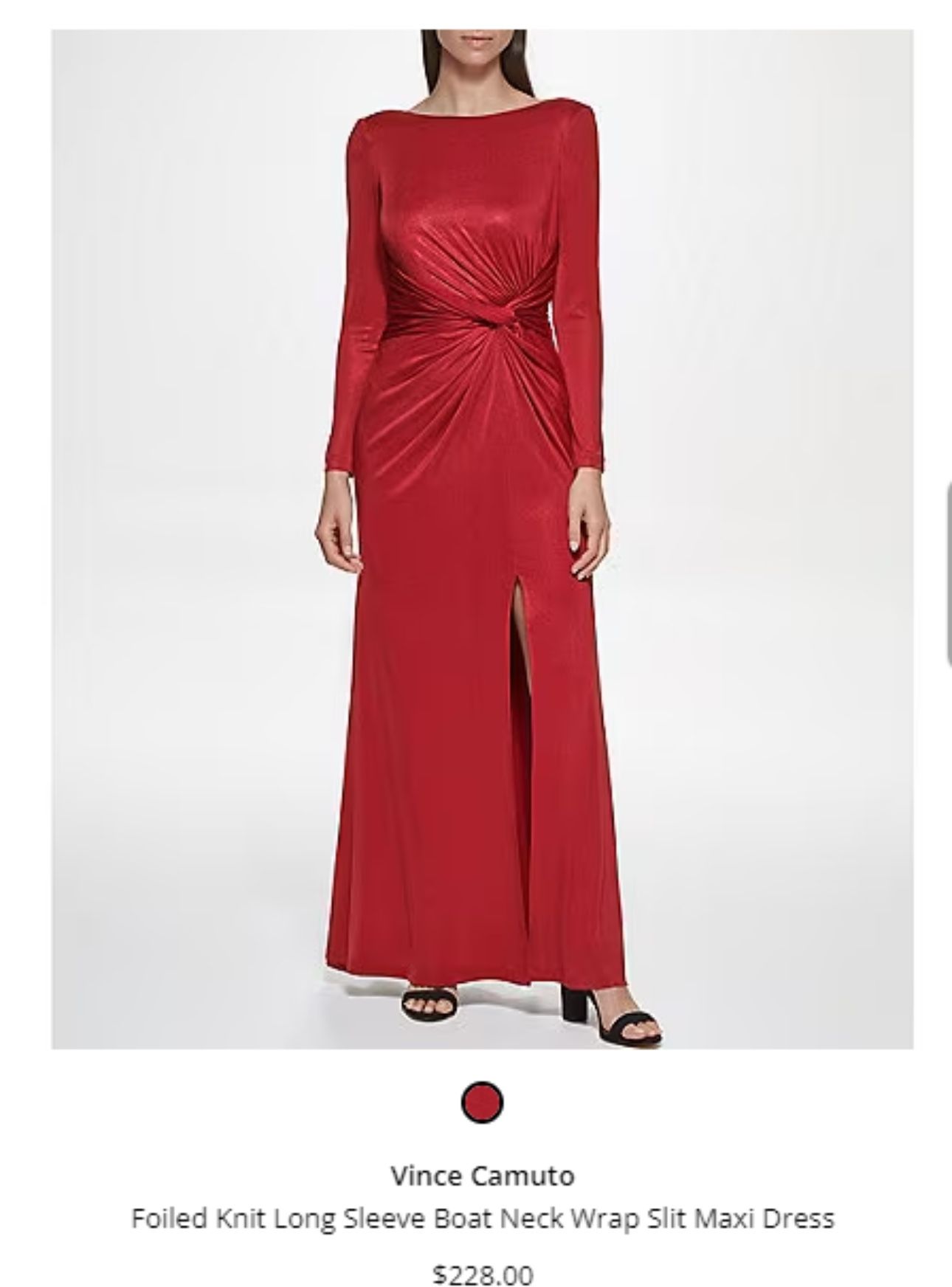 Vince Camuto Slit Maxi Dress