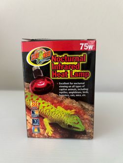 Zoo med heat lamp
