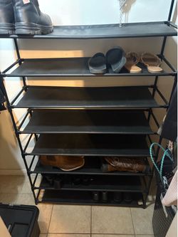 8 tier shoe rack