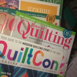 Tons Of Quilting Magazines 