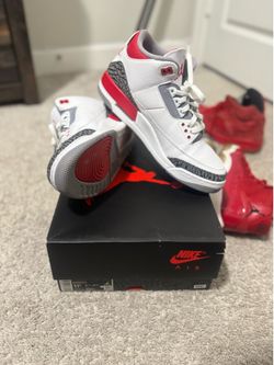 Jordan 3 fire red size 11.5