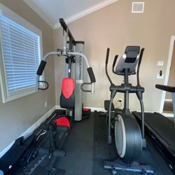 ProForm Elliptical & Weight Set $600 For Both