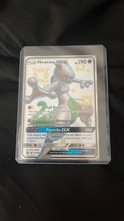 Mewtwo shiny gx perfect condition