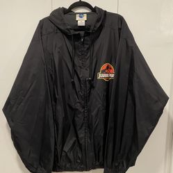 Vintage Universal Studios Jurassic Park Windbreaker 2X
