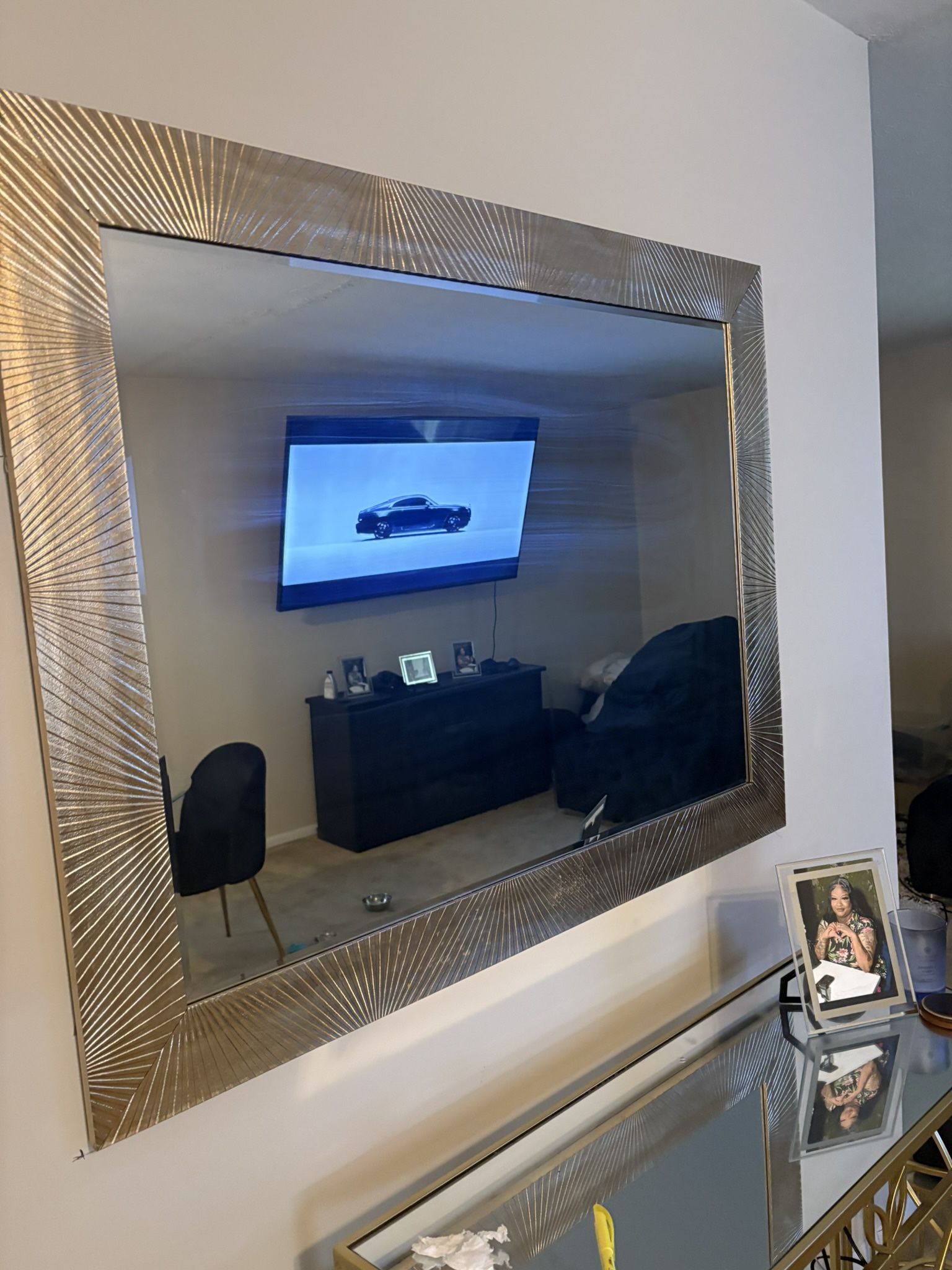 Gold Wall Mirror