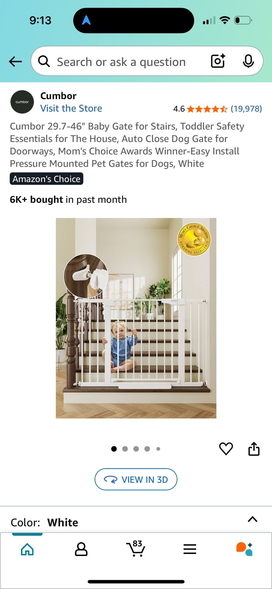 Cumbor Baby Gates $40