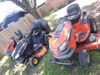 I Only Have Two More. Husqvarna And Craftsman Ridingmower