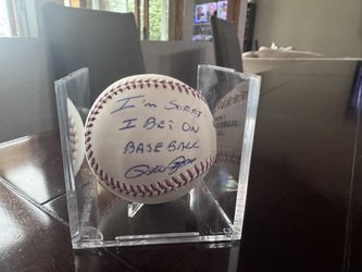 Pete Rose Baseball Auto
