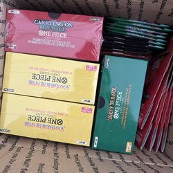 Onepiece OP07 & OP13 sealed