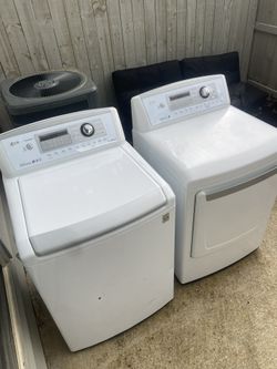 Lg Washer And Dryer