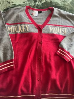 Disneyland Mickey Mouse cardigan