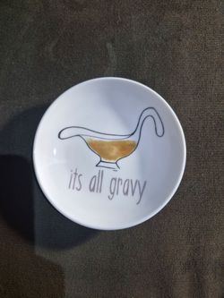 "Its All Gravy" Ceramic Novelty Plate