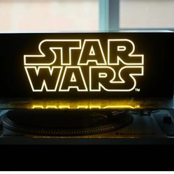 Star Wars Official Logo 17-inch Light Box/electric/usb Mood Light