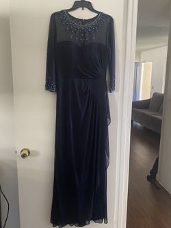 Deep Blue Dress