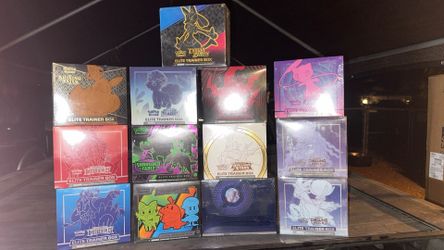 Pokemon elite trainer boxes