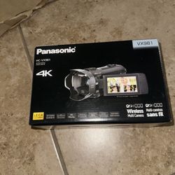 Panasonic HC-VX981K 4K HD Camcorder with 20X LEICA DICOMAR Stabilized Lens...