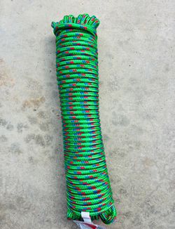 3/8” x 100ft. Poly Rope