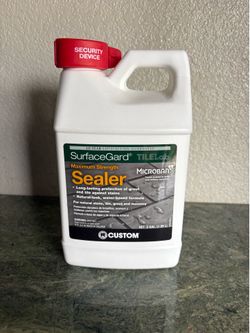 TILELab Surfacegard Maximum Strength Grout Tile Sealer - New Sealed (.5 Gal) Surfacegard