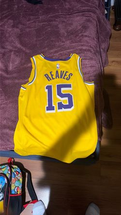 Lakers Reaves #15 NBA Jersey