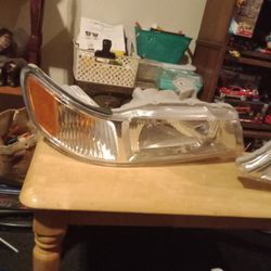 Right And Left Front Headlight Assembly