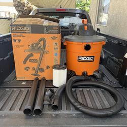RIDGID 16 Gal. 5.0 Peak HP NXT Shop Vacuum Wet Dry Vac w/Filter, Hose & Attachments