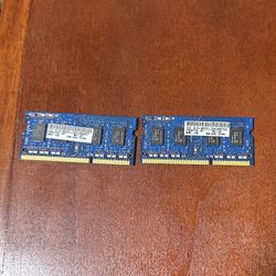 SO-DIMM DDR3 RAM 4GB x2