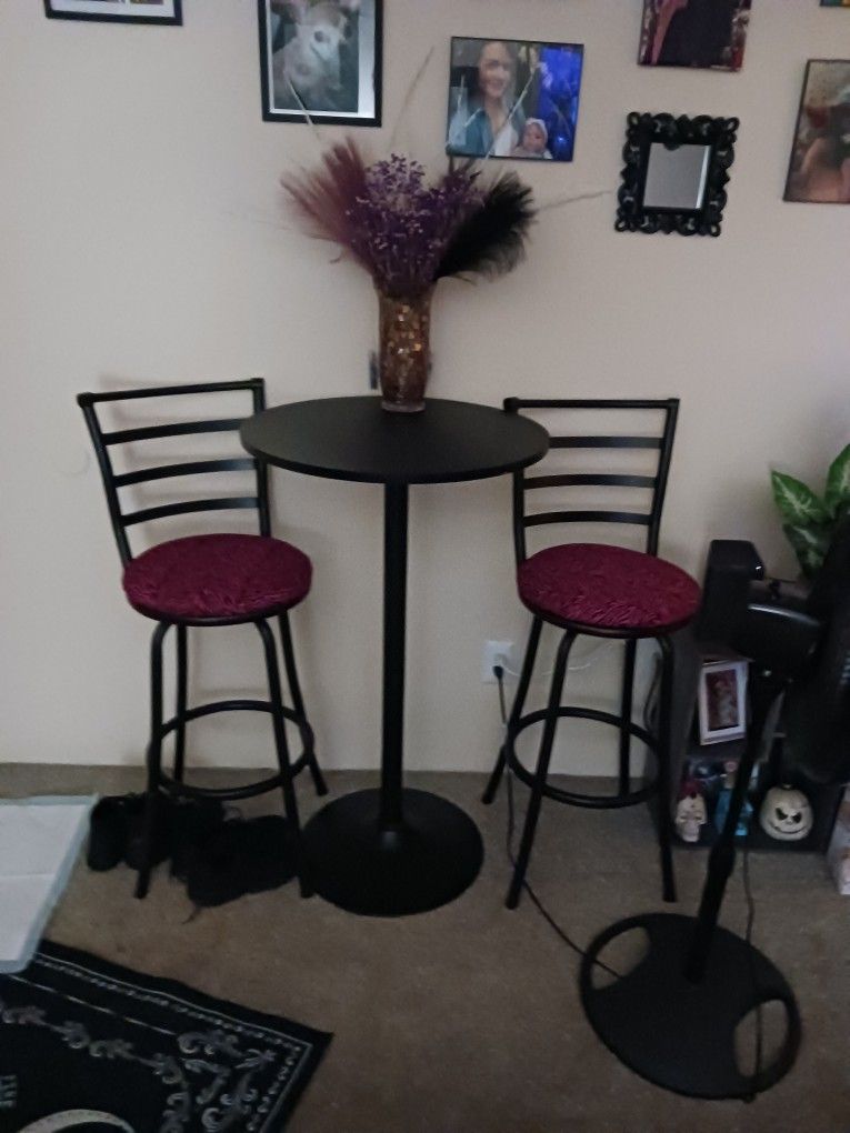 Bar Top And Stools