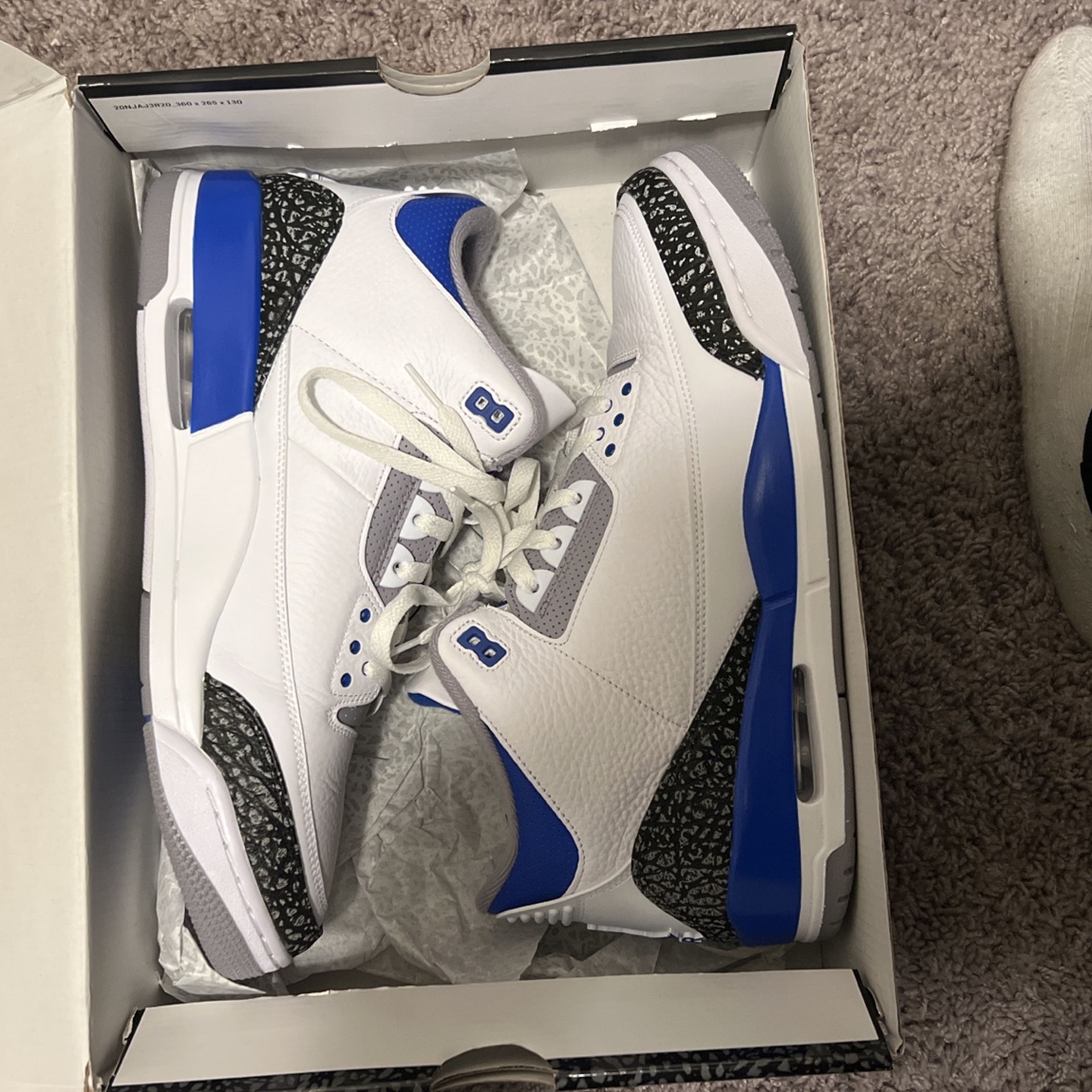 Jordan 3 Racer Blue
