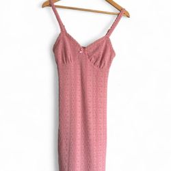 No Boundaries pink mini dress