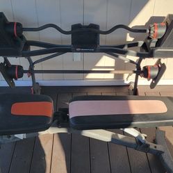Bowflex Selectech 2080+ Bar Bells, Stand, and Bench