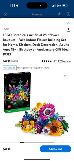 Lego Botanicals Wildflower Bouquet- NEW