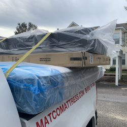 King Mattresses, Bed frames, Rails And More!!! $40 Down 