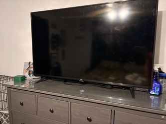 TCL 55" smart TV with remote