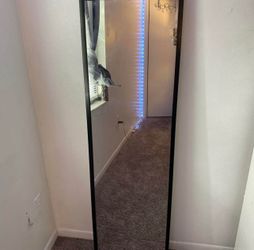14.81"x 50.75" Framed Door Mirrors - Room Essentials