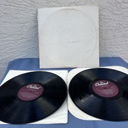 The Beatles – White Album Vinyl LP USED Capitol SWBO-101 Purple Labels VG+