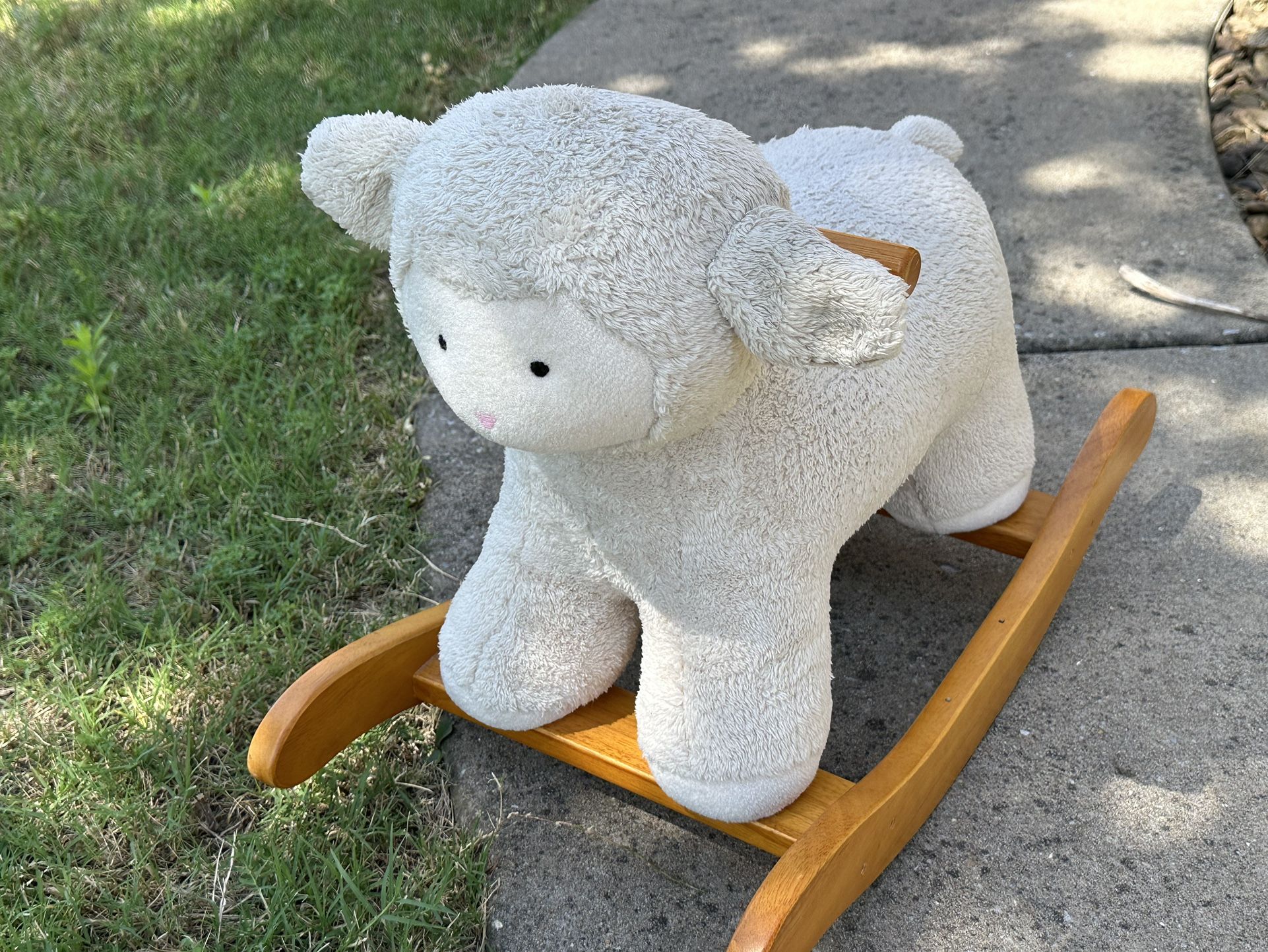 Pottery Barn Lamb Rocker