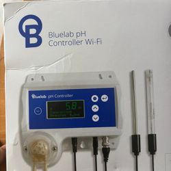 Bluelab pH Controller Wi-Fi 24/7 Reservoir Monitoring for pH with Automated Nutrient Dosing, Edenic Integration, Replaceable Probes Safety Features Op