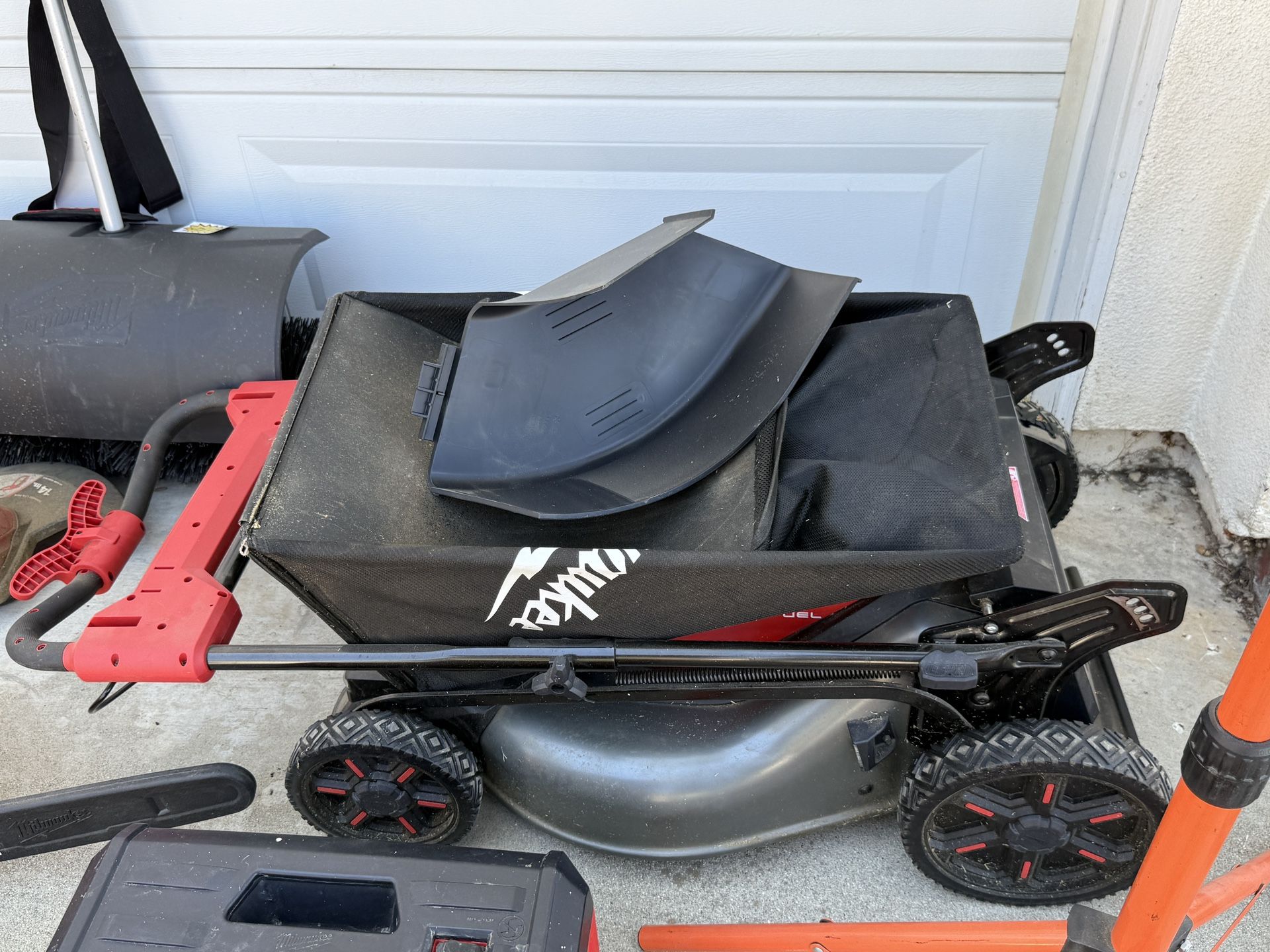 Moving sale: Milwaukee lawnmower
