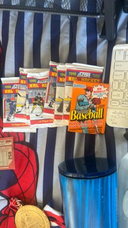 Baseball cards and Hockey