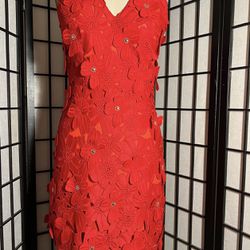 Red MK Dress