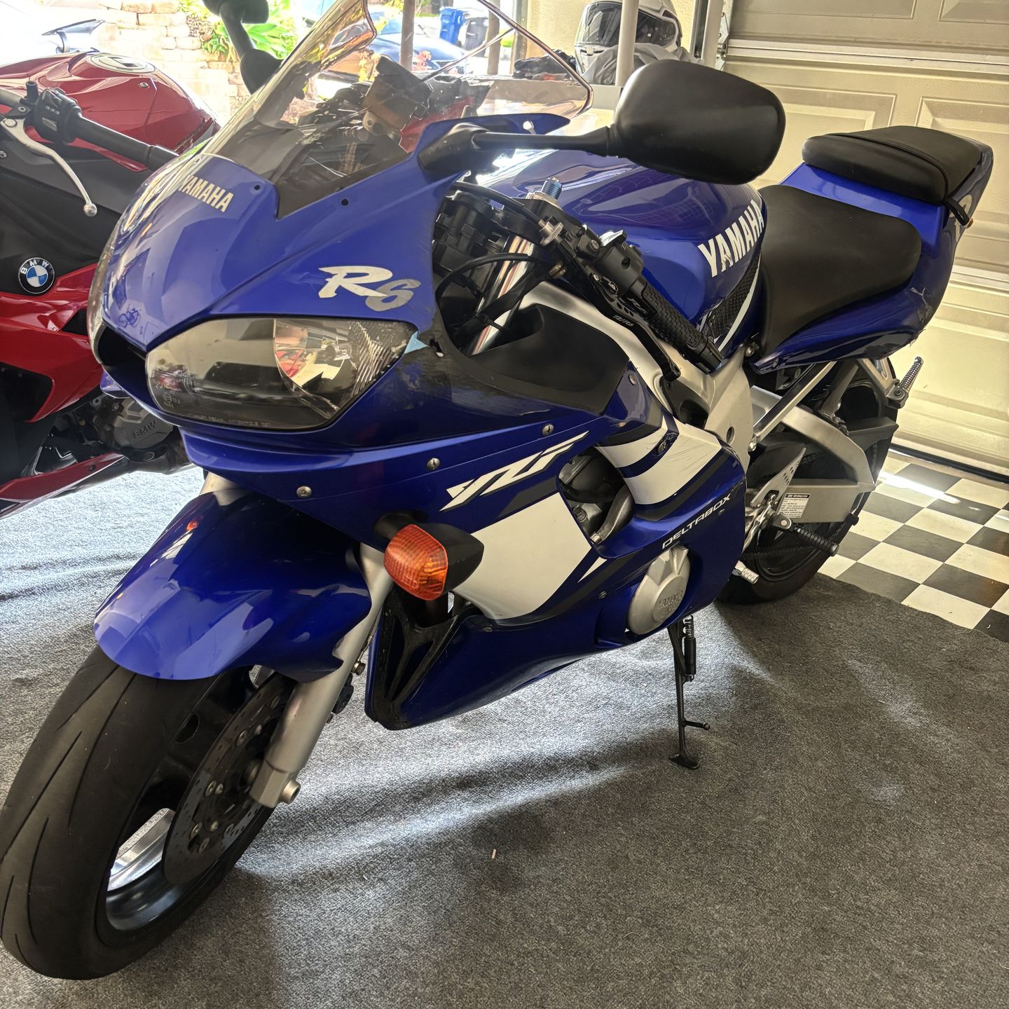 Wrecked R6 2001 YAMAHA YZF-R6 (salvage title and registered) for Sale in Lemon ...