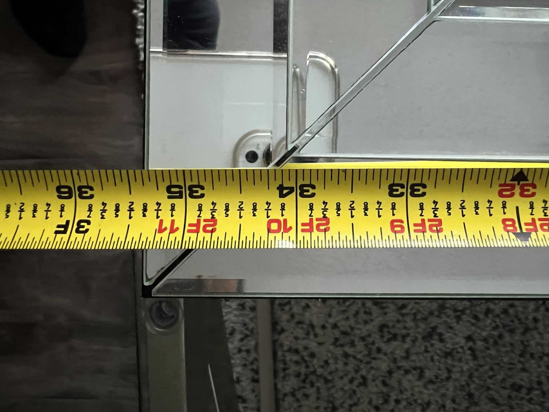 Accent Glass Framed Wall Mirror Mirrors