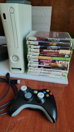 Xbox 60gb with 12 games ready to go
