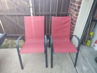 Patio chairs