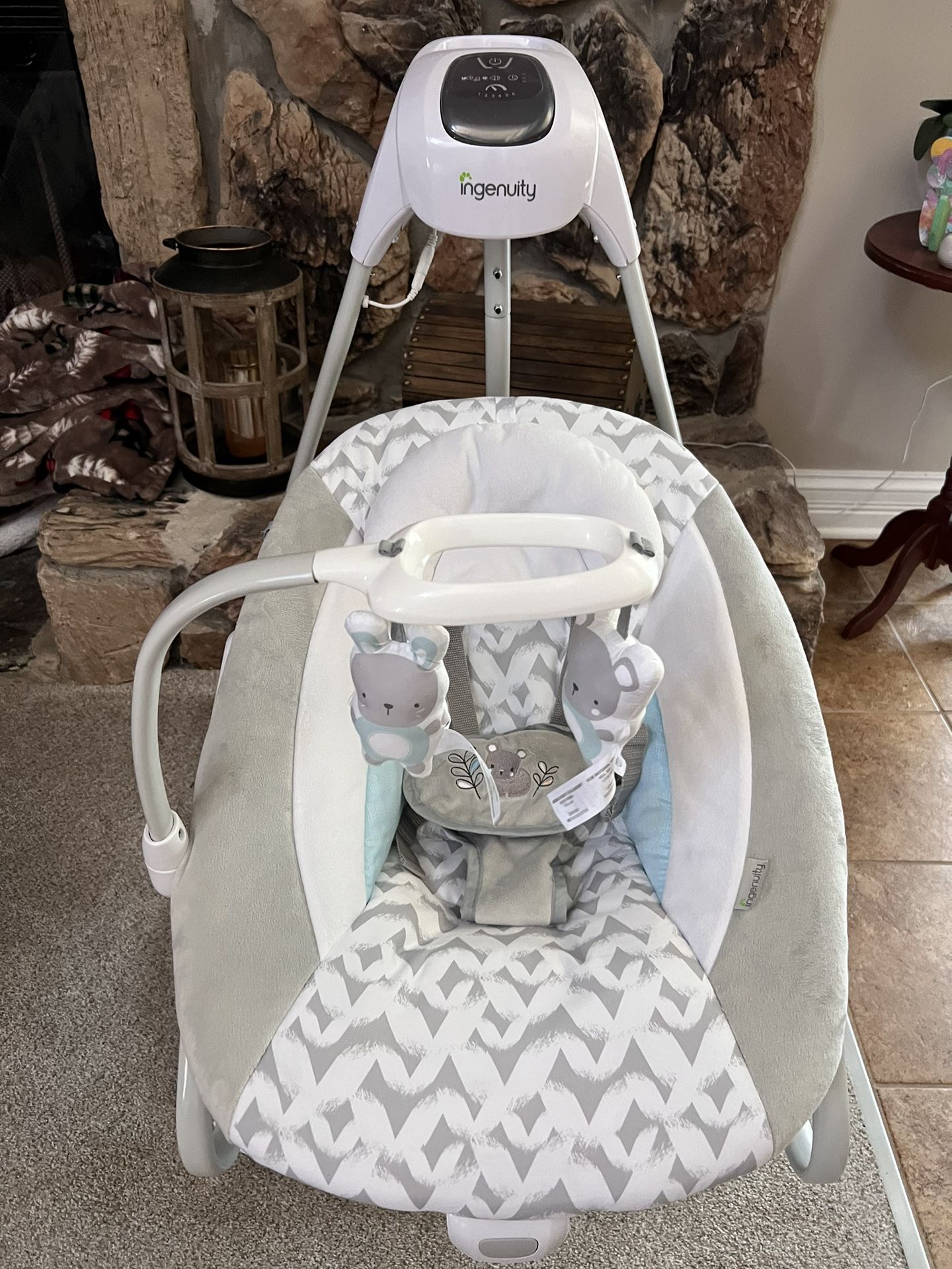 Ingenuity SimpleComfort 2-in1 Swing & Rocker