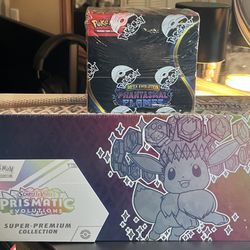 Prismatic Evolutions & Phantasmal Flames Booster Box