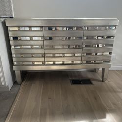 Mirror Console Buffet Table