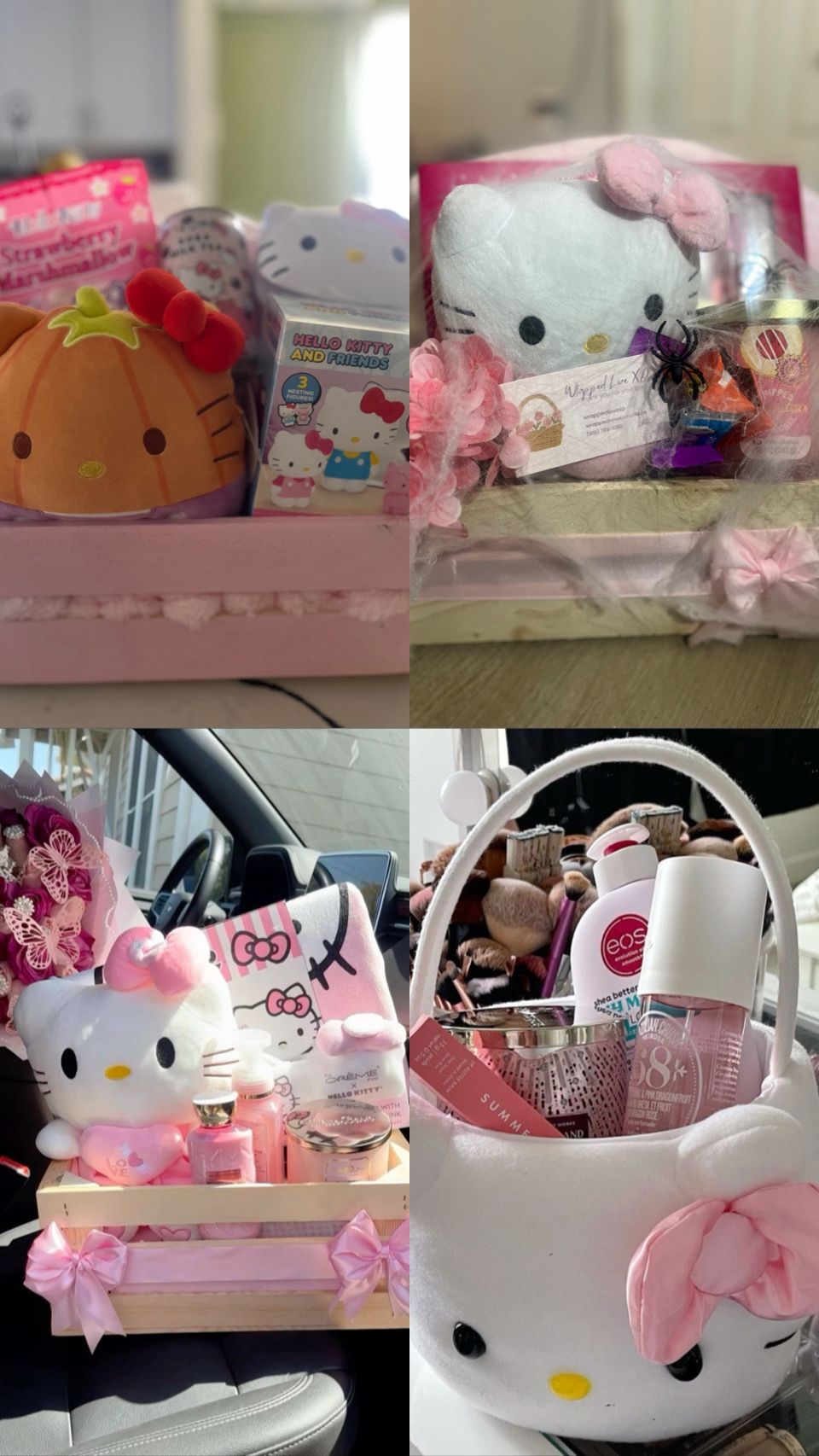 🎀 Hello Kitty Custom Gift Baskets !!